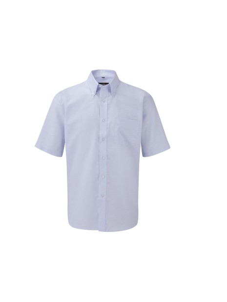 RUSSELL MEN'S SHORT SLEEVE CLASSIC OXFORD SHIRT /api/colors/47da2a7d-af26-4e06-98f3-390f4bc89c64 personnalisable