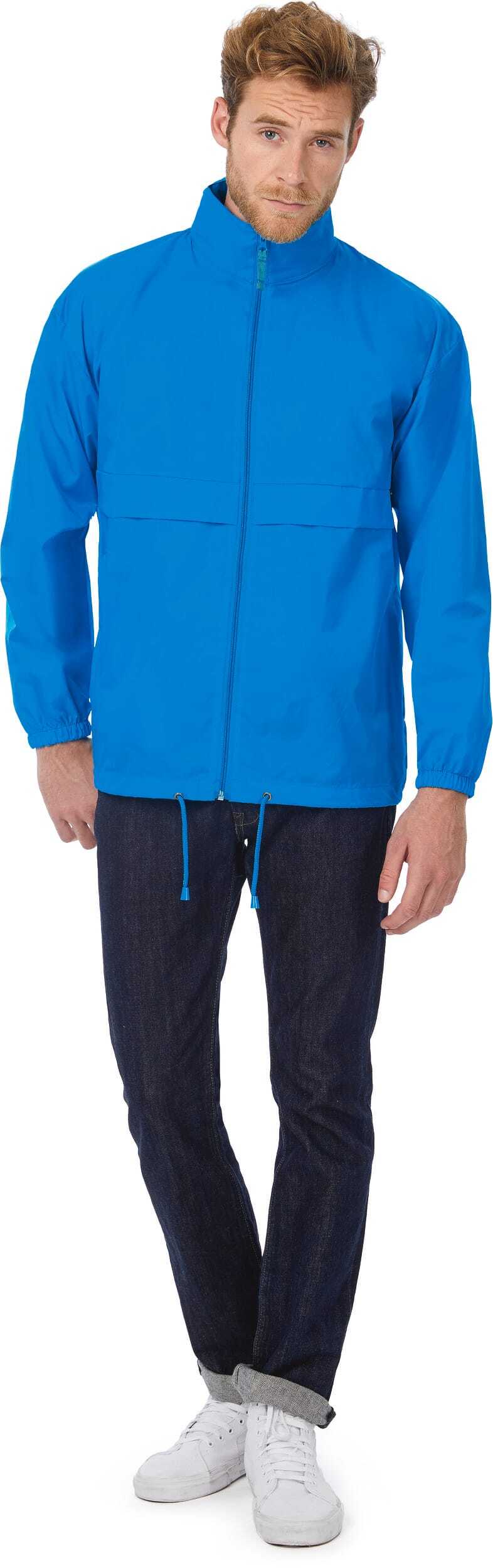 Vestes personnalisable B&C Coupe vent homme Sirocco
