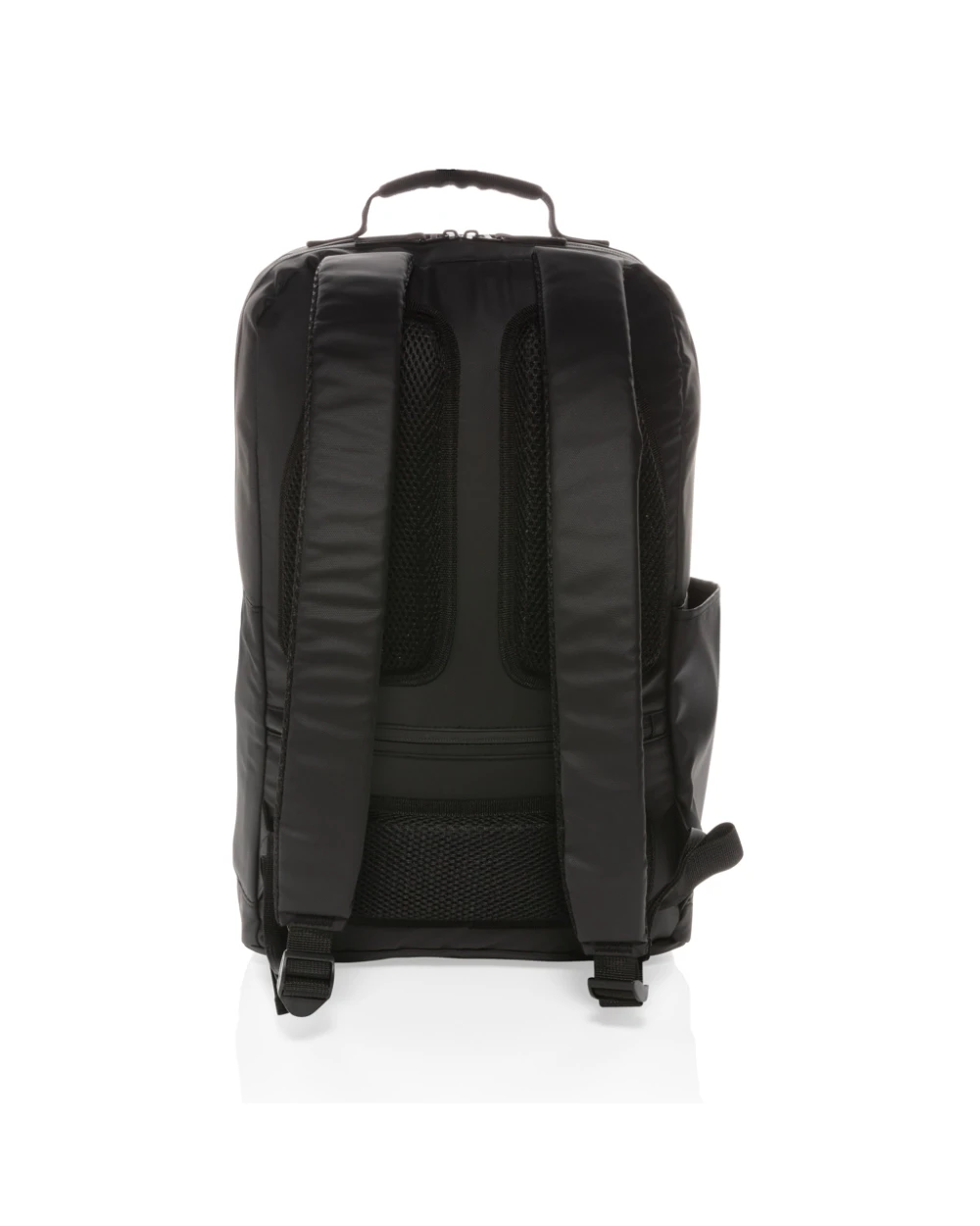 Tassen & Zakken 4DO Fashion black PVC vrije 15.6" laptop rugtas voor bedrukking &amp; borduring