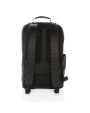 4DO Fashion schwarzer 15.6" Laptop-Rucksack, PVC-frei Taschen personalisierbar