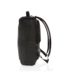 4DO Fashion schwarzer 15.6" Laptop-Rucksack, PVC-frei Taschen personalisierbar