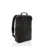 4DO Fashion schwarzer 15.6" Laptop-Rucksack, PVC-frei Taschen personalisierbar