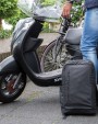 4DO Fashion schwarzer 15.6" Laptop-Rucksack, PVC-frei Taschen personalisierbar