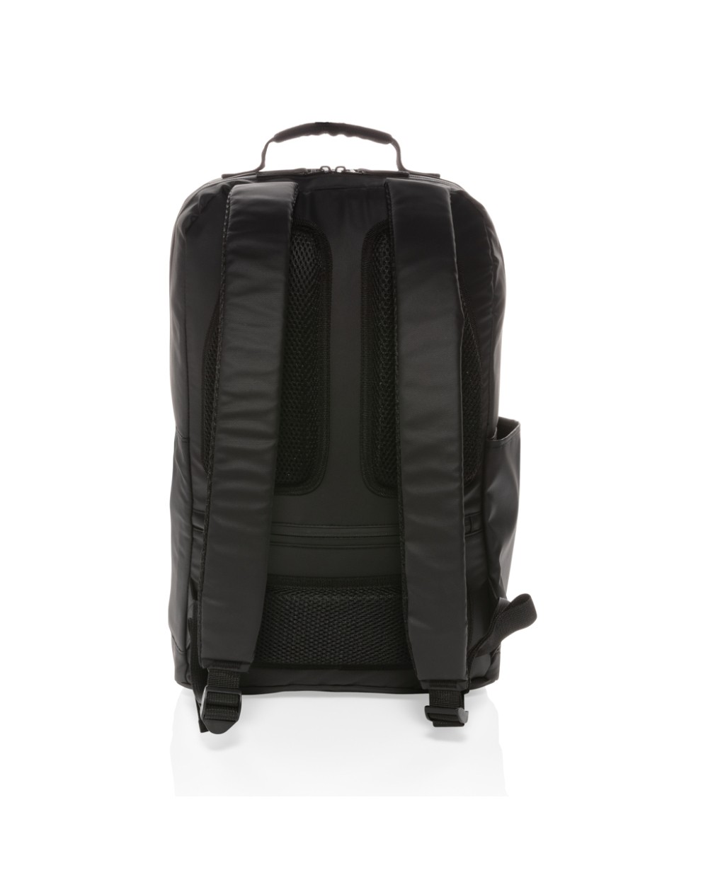 4DO Fashion schwarzer 15.6" Laptop-Rucksack, PVC-frei Taschen personalisierbar