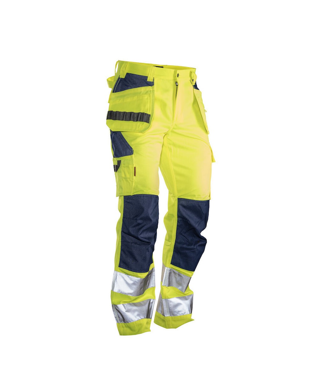 JOBMAN 2377 Bundhose Hi-Vis mit Hängetaschen Hosen personalisierbar
