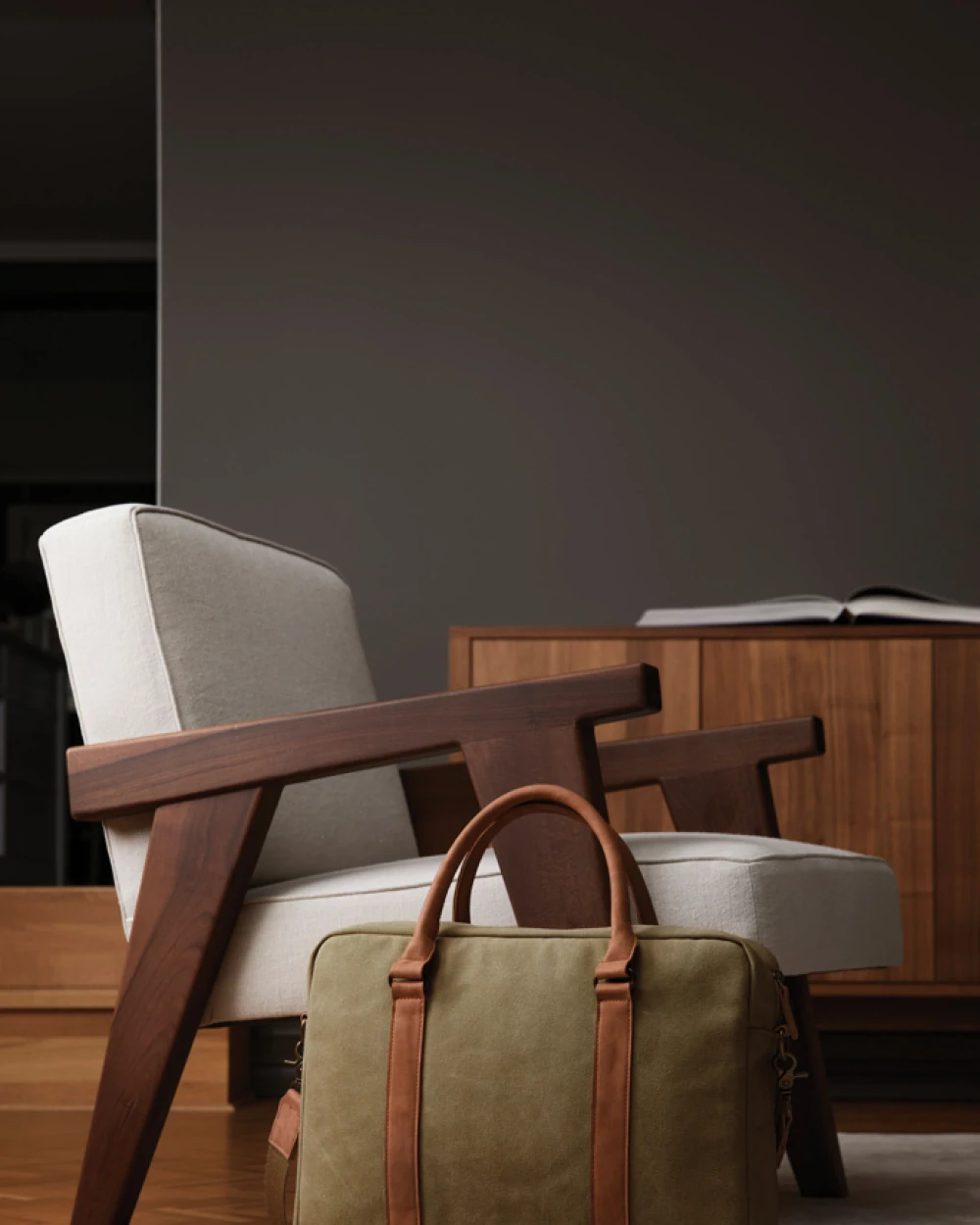 VINGA VINGA Bosler Computertasche aus RCS recyceltem Canvas Taschen personalisierbar