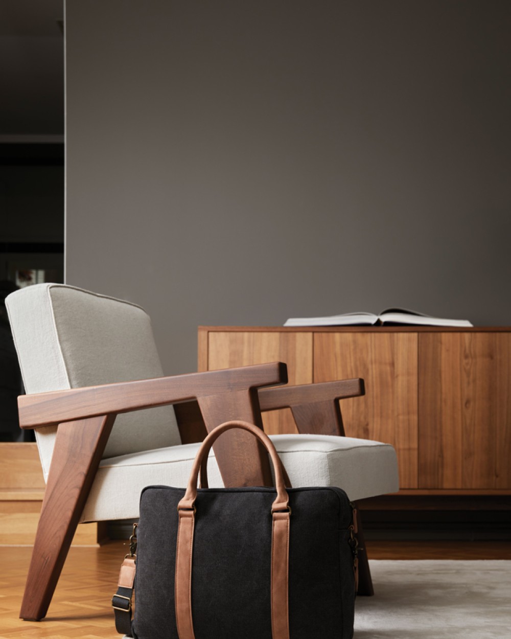 VINGA VINGA Bosler Computertasche aus RCS recyceltem Canvas Taschen personalisierbar