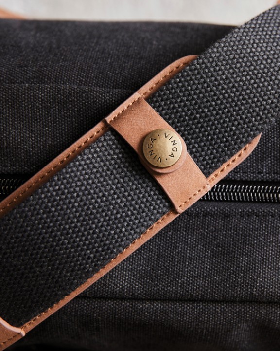 VINGA VINGA Bosler Computertasche aus RCS recyceltem Canvas Taschen personalisierbar