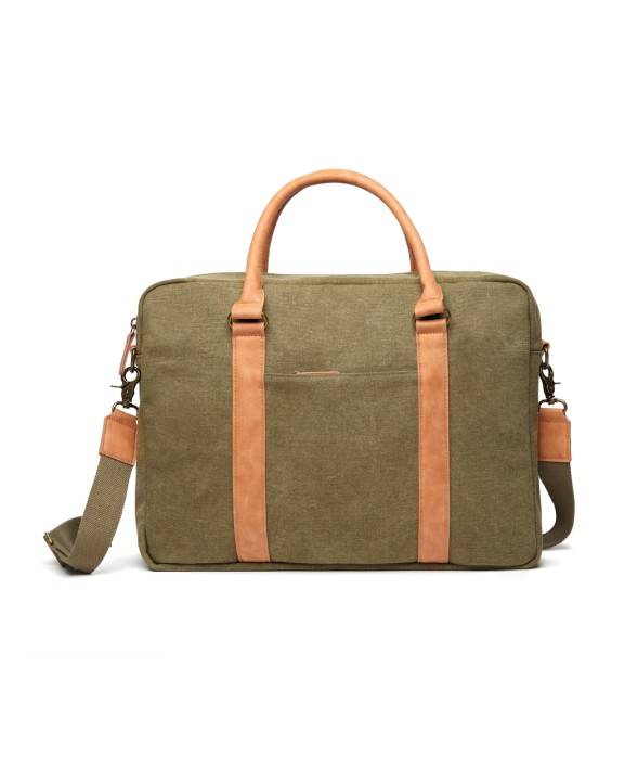 VINGA VINGA Bosler Computertasche aus RCS recyceltem Canvas Taschen personalisierbar