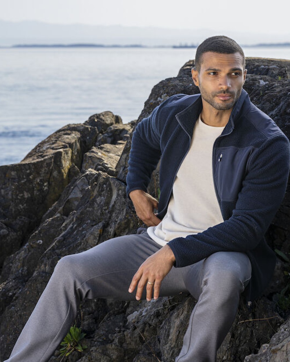 Laines polaires personnalisable CUTTER & BUCK Cascade Sherpa Fleece Men