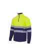 Sweaters & hoodies VELILLA TWO-TONE HIGH VISIBILITY ZIP SWEATSHIRT voor bedrukking &amp; borduring