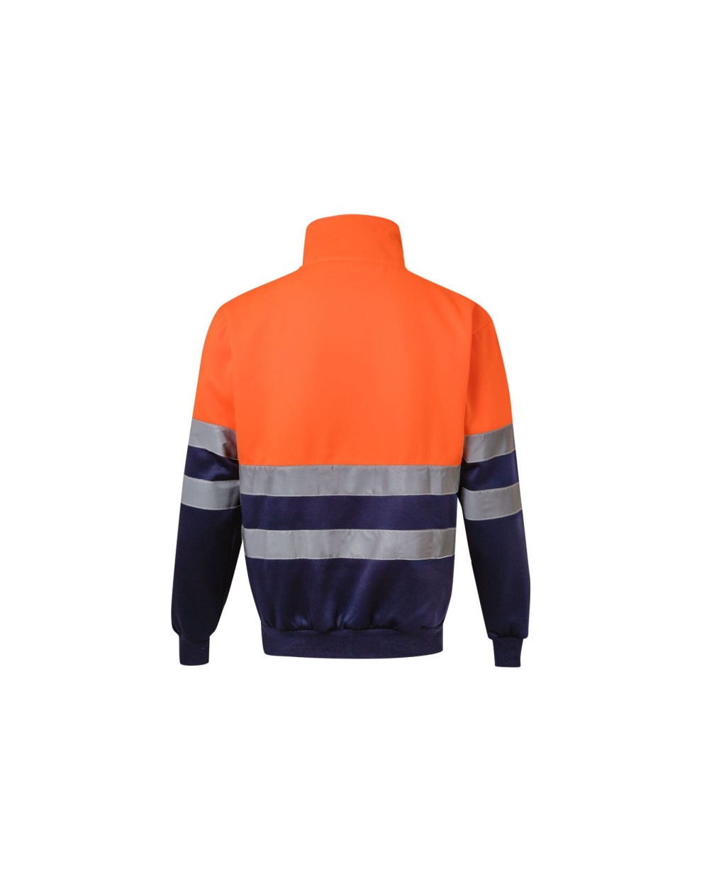 Sweat-shirts personnalisable VELILLA SWEAT COL ZIPPÉ HAUTE VISIBILITÉ