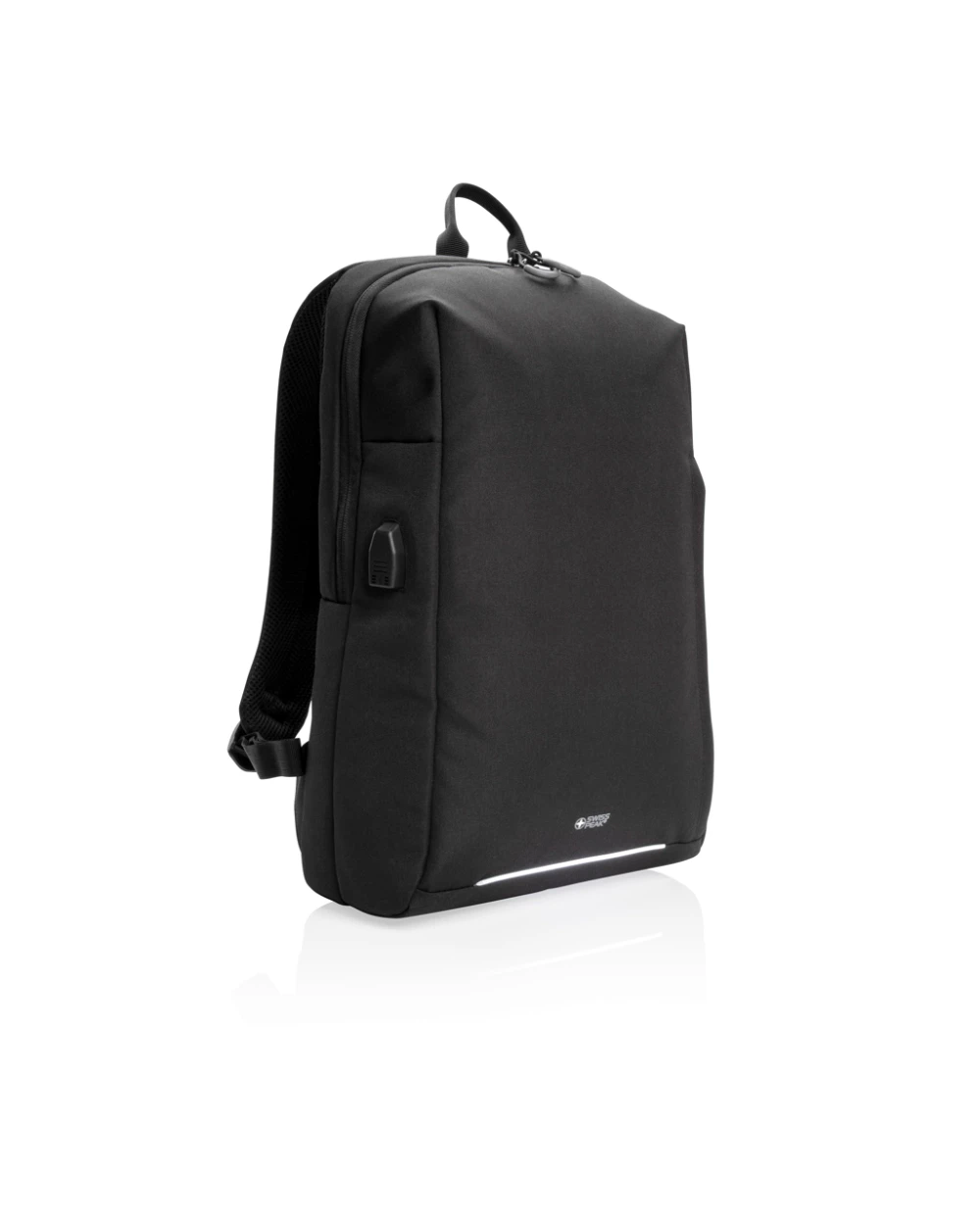 Tassen & Zakken SWISS PEAK Swiss Peak AWARE™ RFID and USB A laptop rugzak voor bedrukking &amp; borduring