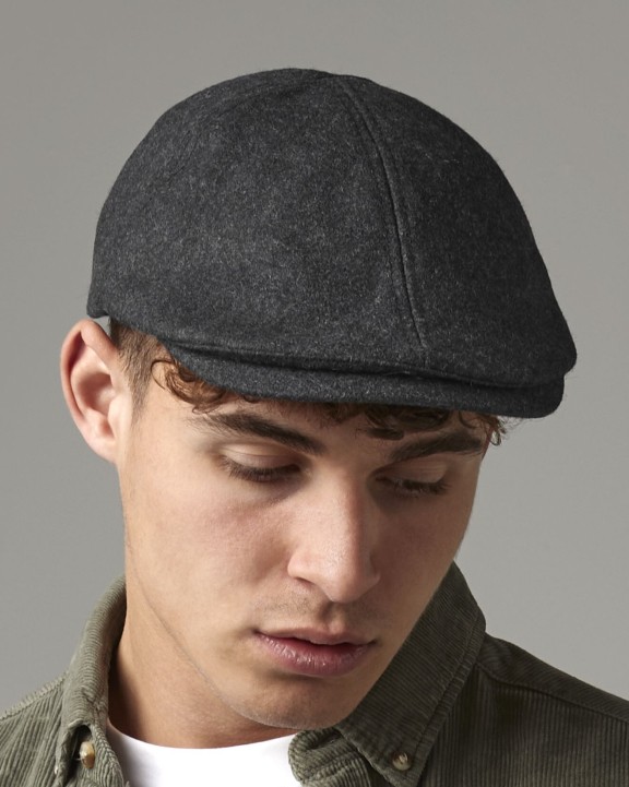 Petjes BEECHFIELD MELTON WOOL IVY CAP voor bedrukking &amp; borduring