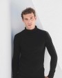 T-Shirts personnalisable SKINNIFIT T-shirt Homme col roulé Feel Good