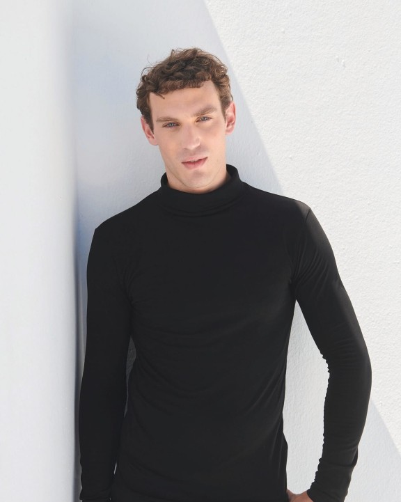 T-shirts SKINNIFIT Men's Feel Good Stretch Rolkraag Neck Top voor bedrukking &amp; borduring