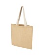 Tote bags 4DO Juta jute draagtas van 300 g/m² 7 l voor bedrukking &amp; borduring