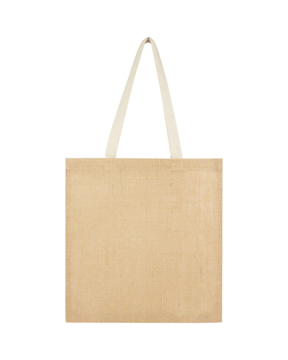 Tote bags 4DO Juta jute draagtas van 300 g/m² 7 l voor bedrukking &amp; borduring