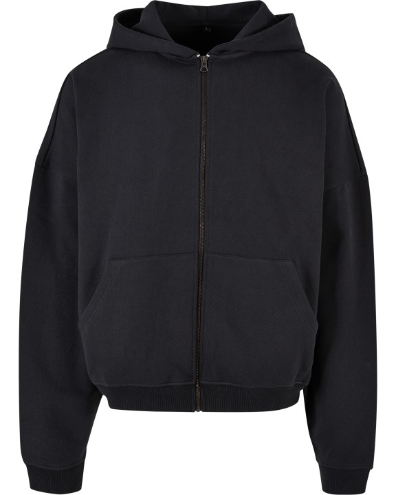 BUILD YOUR BRAND 90's Zip Hoody Sweatshirts personalisierbar