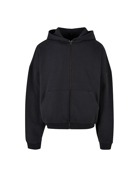 BUILD YOUR BRAND 90's Zip Hoody Sweatshirts personalisierbar