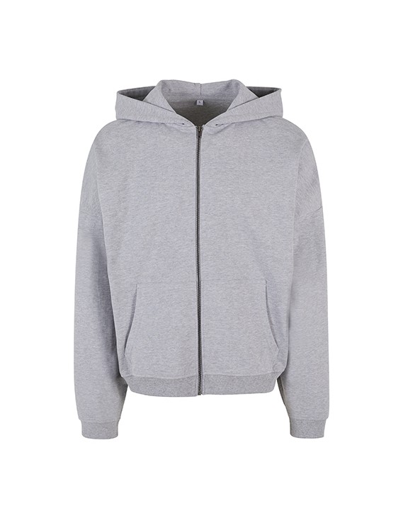 BUILD YOUR BRAND 90's Zip Hoody Sweatshirts personalisierbar
