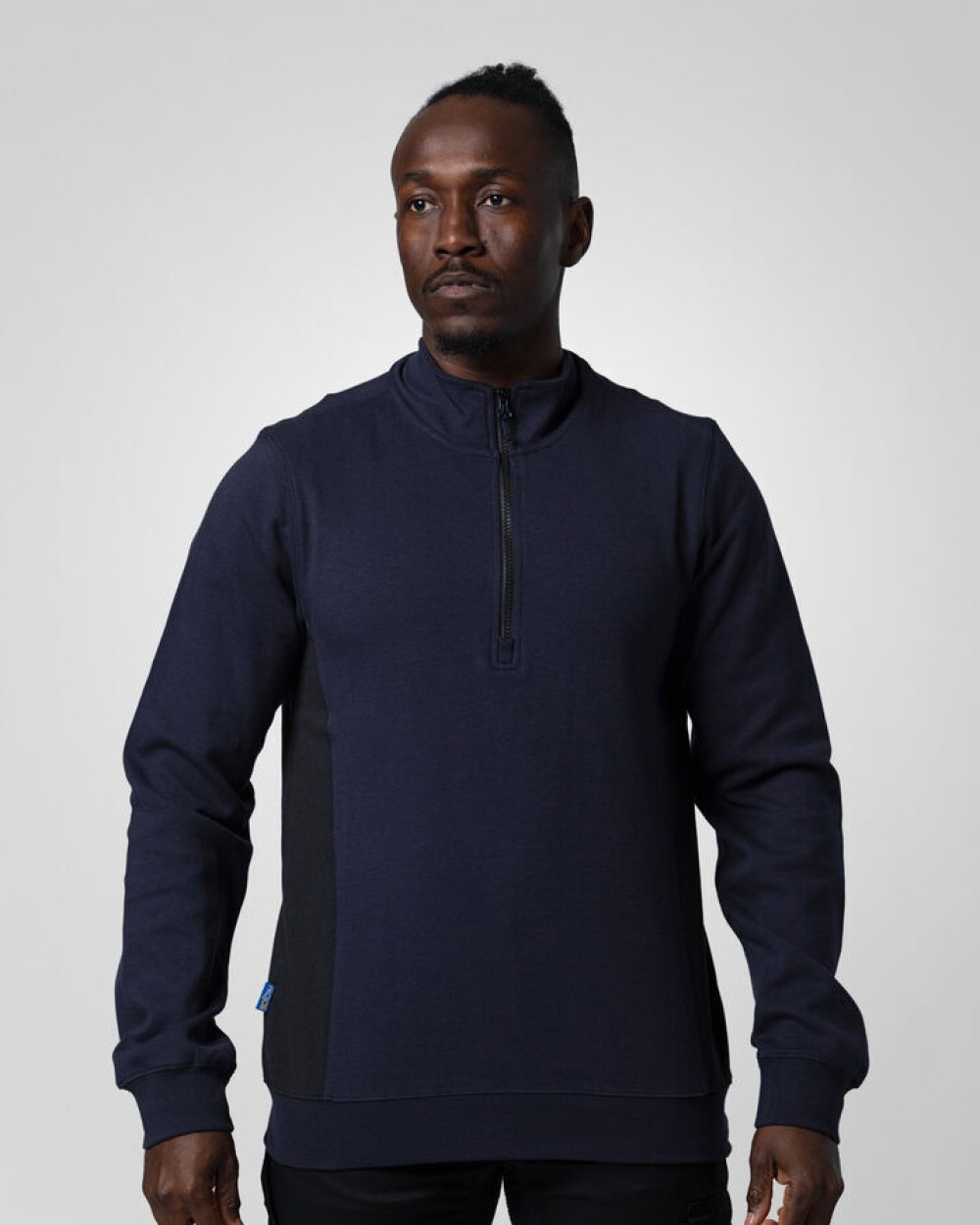 Sweaters & hoodies PROJOB 2128 SWEATER MET KORTE RITSSLUITING voor bedrukking &amp; borduring