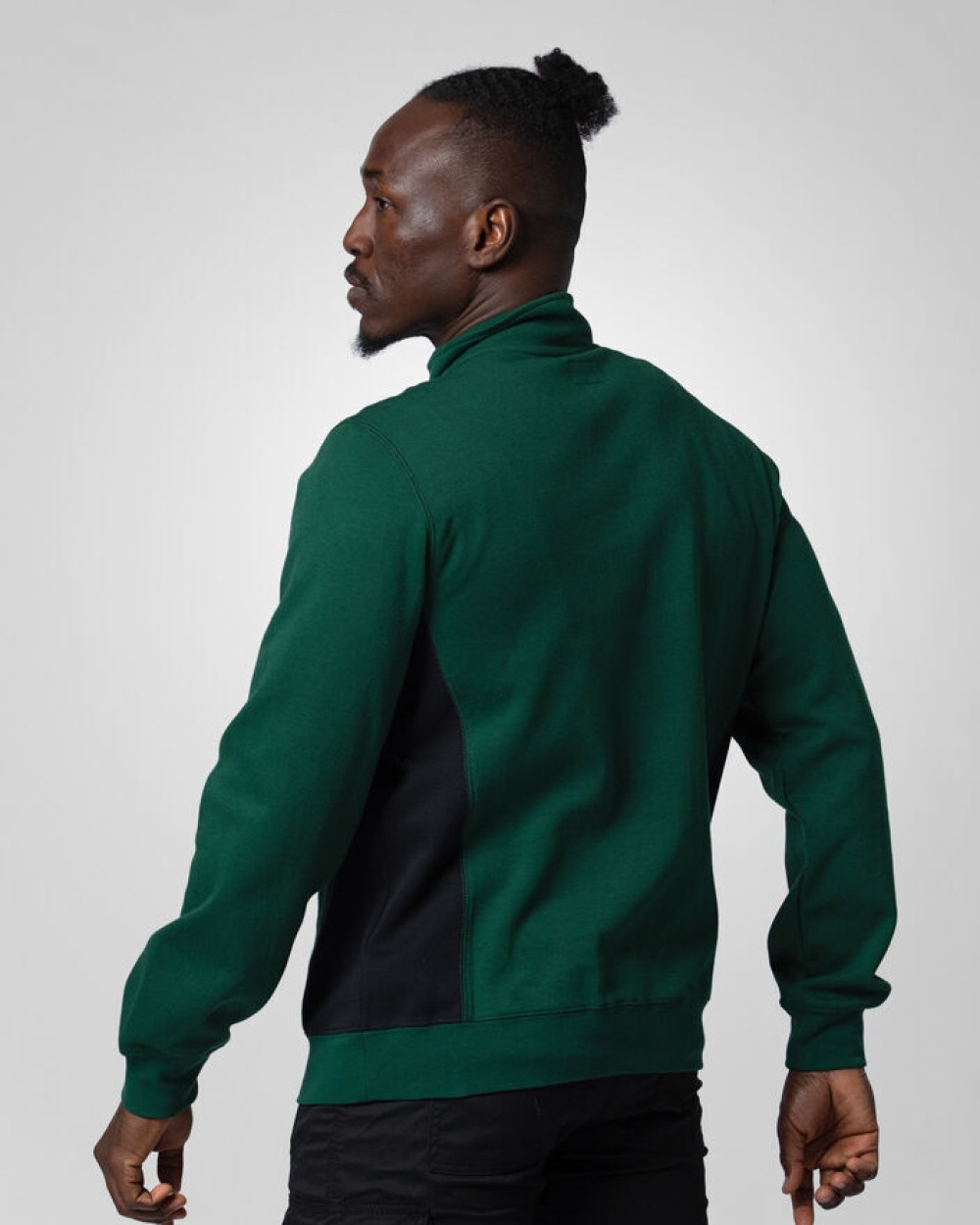 Sweaters & hoodies PROJOB 2128 SWEATER MET KORTE RITSSLUITING voor bedrukking &amp; borduring