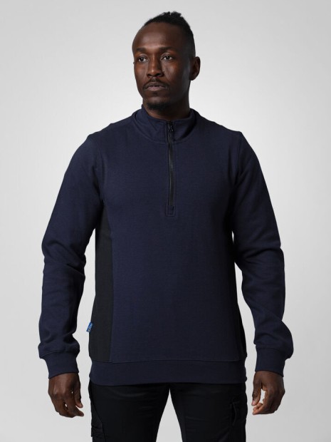 Sweat-shirts à personnaliser PROJOB 2128 SWEATSHIRT PRIO BICOLORE COL ZIP 