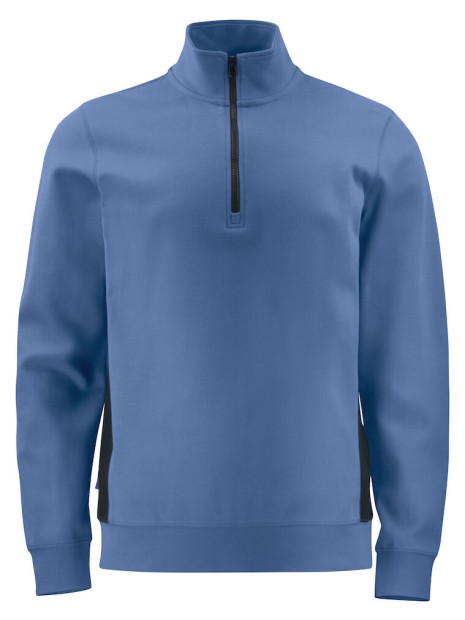 PROJOB 2128 SWEATSHIRT PRIO BICOLORE COL ZIP /api/colors/549fa598-8d61-4fa2-82ad-90f4d2ec39ab personnalisable