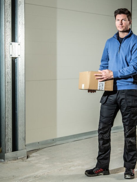 Sweat-shirts à personnaliser PROJOB 2128 SWEATSHIRT PRIO BICOLORE COL ZIP 