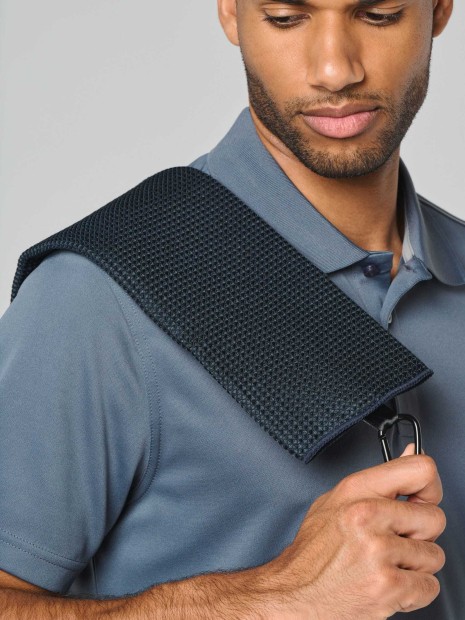 Produits éponges à personnaliser PROACT Serviette de golf nid d'abeille - 50 x 40 cm 