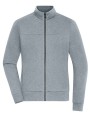 JAMES & NICHOLSON Ladies´ Sporty Jacket Sweatshirts personalisierbar