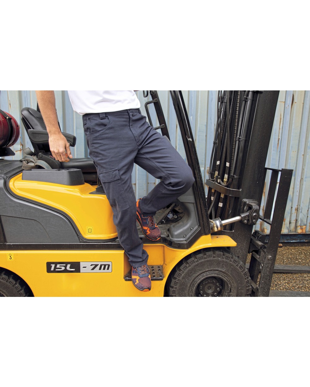 Broeken WORK-GUARD Super Stretch Slim Chino voor bedrukking &amp; borduring