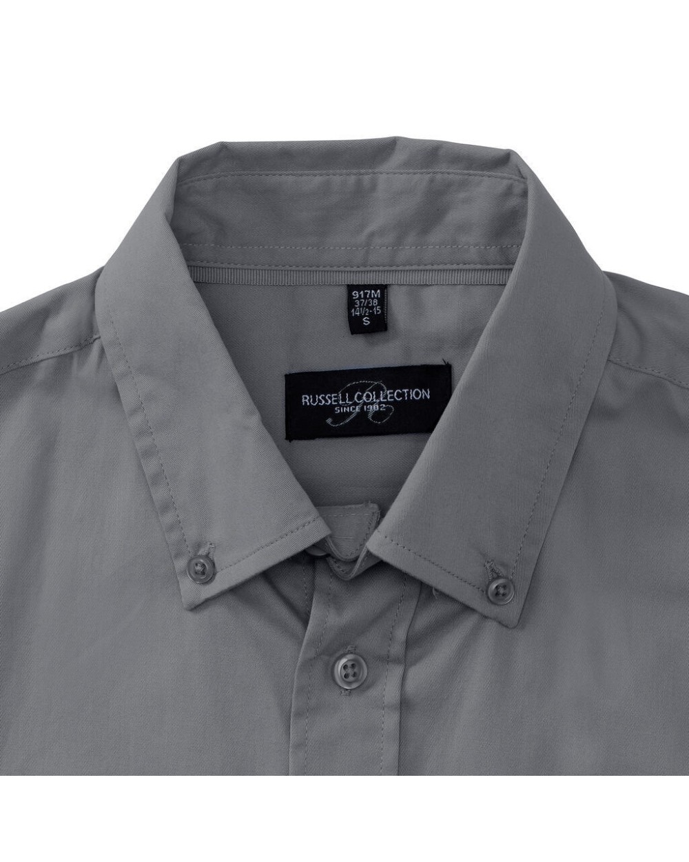 RUSSELL Short Sleeve Classic Twill Shirt Hemden personalisierbar