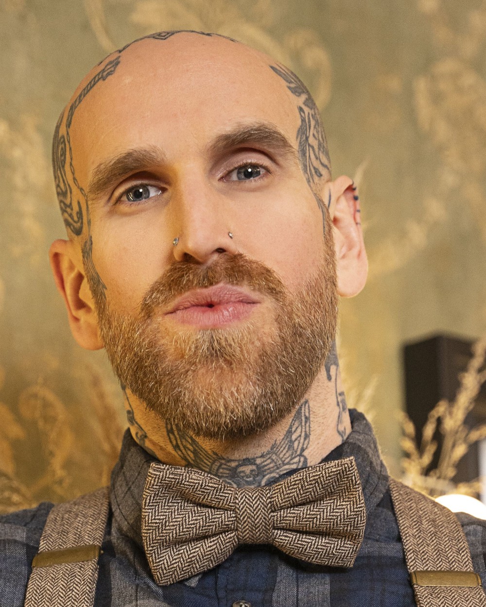 KARLOWSKY BOW TIE URBAN-HERRINGBONE Zubehör personalisierbar