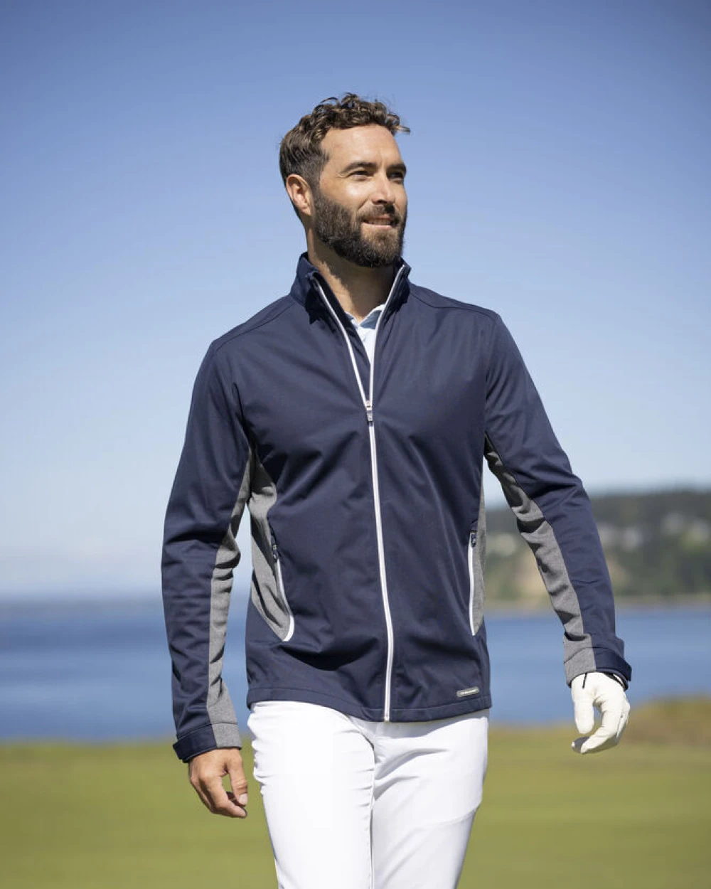 Softshells CUTTER & BUCK Navigate Softshell Jacket Heren voor bedrukking &amp; borduring
