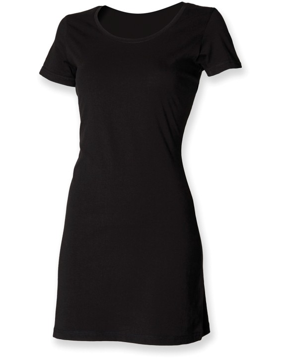 Jurken SKINNIFIT T-shirt jurk voor bedrukking &amp; borduring