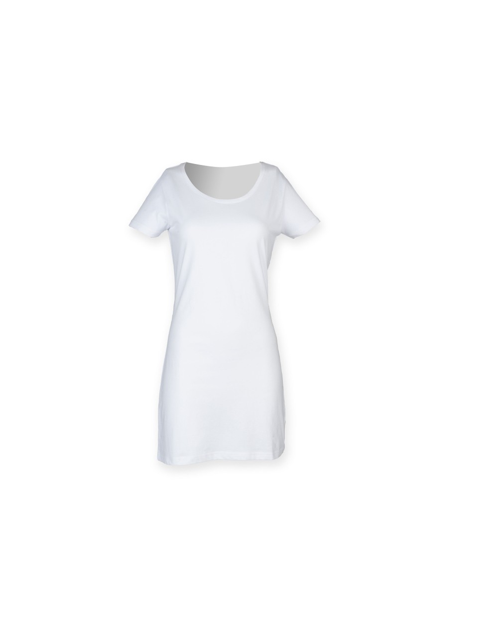 Jurken SKINNIFIT T-shirt jurk voor bedrukking &amp; borduring