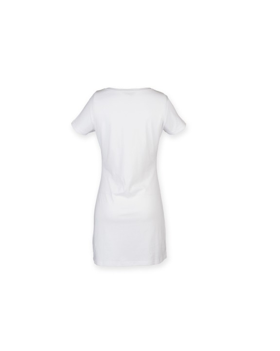 Jurken SKINNIFIT T-shirt jurk voor bedrukking &amp; borduring