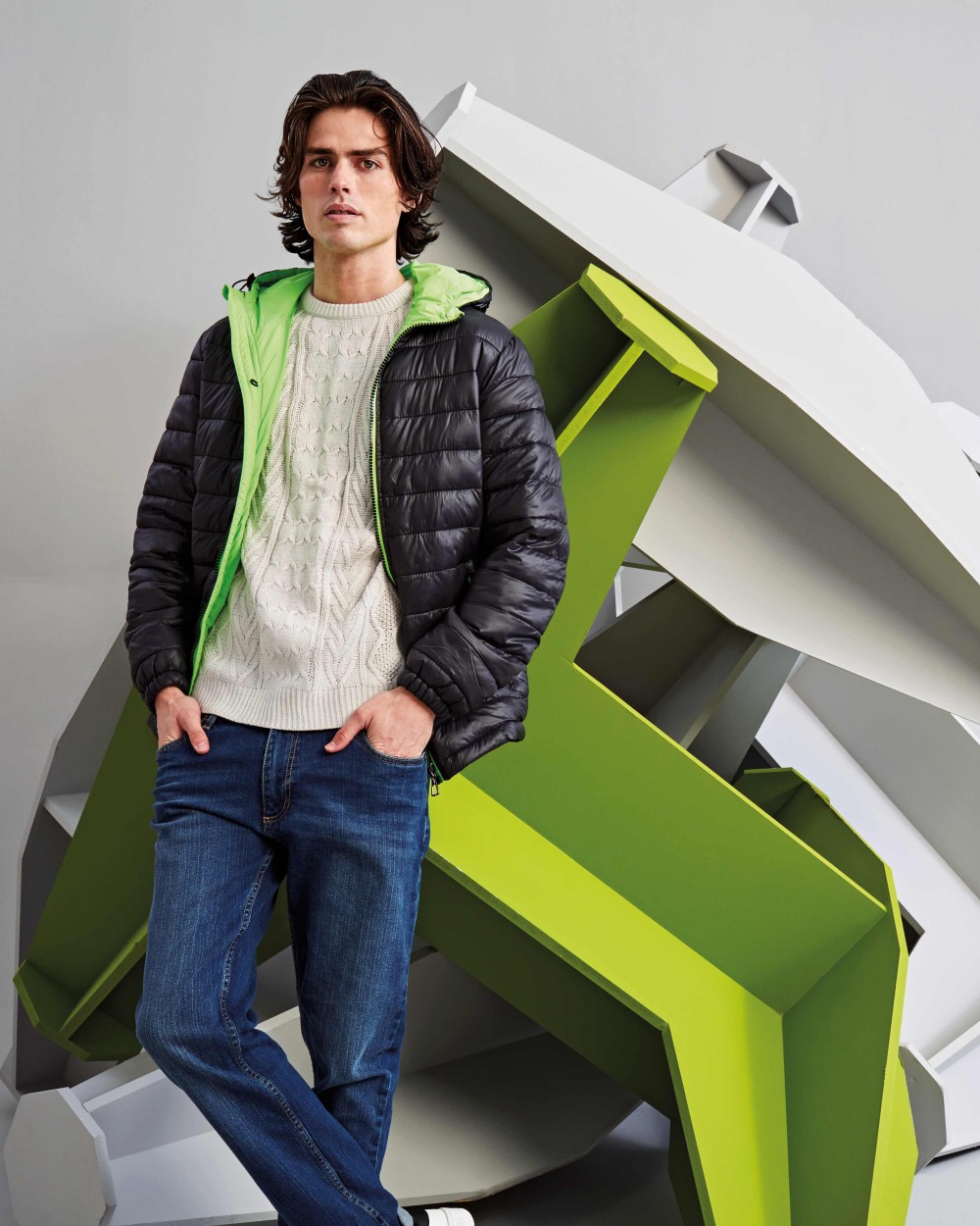 2786 Padded jacket Jacken personalisierbar