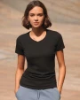 T-shirts SKINNIFIT Ladies Stretch V-neck T-shirt voor bedrukking &amp; borduring