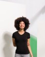 T-Shirts personnalisable SKINNIFIT T-shirt femme col v Feel Good