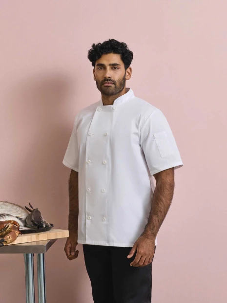 Vestes à personnaliser PREMIER Veste de cuisine manches courtes 
