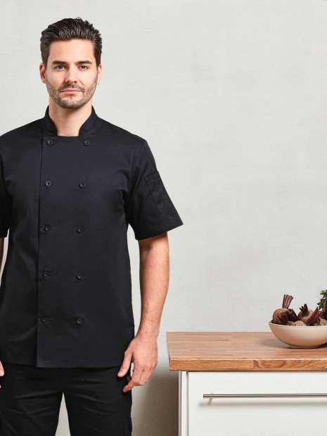 Vestes à personnaliser PREMIER Veste de cuisine manches courtes 