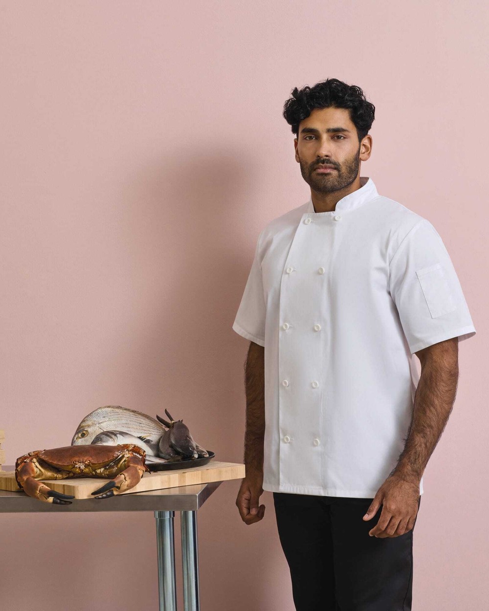 Vestes personnalisable PREMIER Veste de cuisine manches courtes