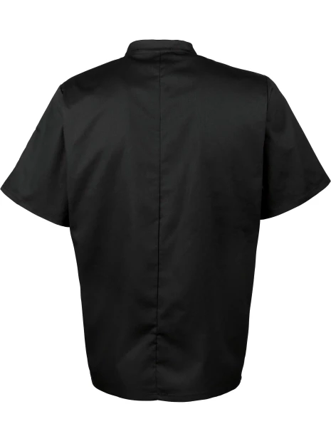 PREMIER Veste de cuisine manches courtes /api/colors/b9fdad4a-5e94-45cb-8c03-c08b349b28c3 personnalisable