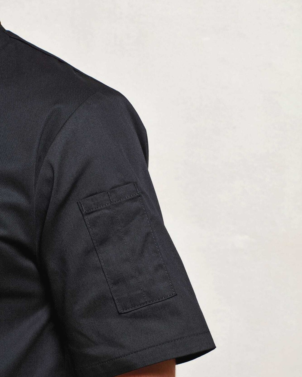 Jassen PREMIER Short Sleeve Chefs Jacket voor bedrukking &amp; borduring