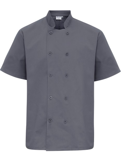 PREMIER Veste de cuisine manches courtes /api/colors/75473083-2feb-421c-b8a2-25ff4691af8f personnalisable