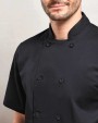Jassen PREMIER Short Sleeve Chefs Jacket voor bedrukking &amp; borduring