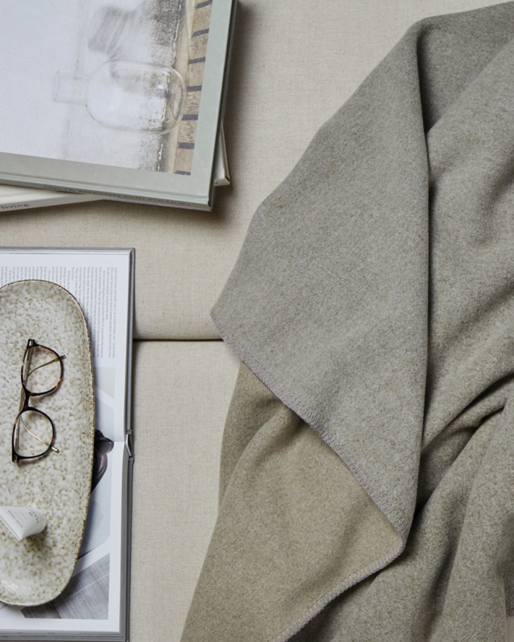 Fleecedekens VINGA VINGA Moulton GRS RPET deken voor bedrukking &amp; borduring